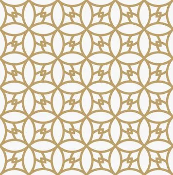 Geometric seamless pattern with line, modern minimalist style pattern backgro Иллюстрация