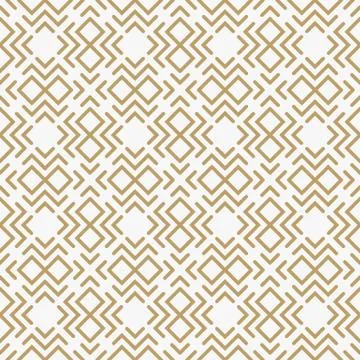 Geometric seamless pattern with line, modern minimalist style pattern backgro Stock Illustration