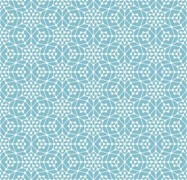 Geometric seamless pattern with lines and circles Stock-Illustration