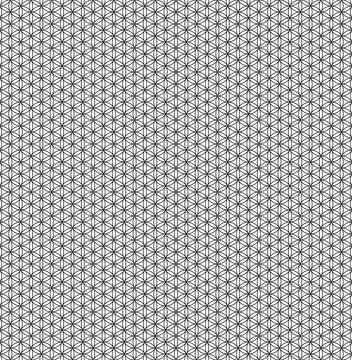 The geometric seamless pattern with lines. Stock Illustration