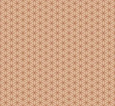 The geometric seamless pattern with lines. Illustrazione stock