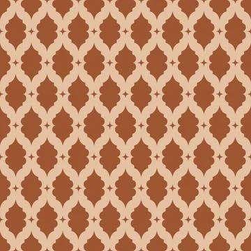 The geometric seamless pattern with lines. Stock Illustration