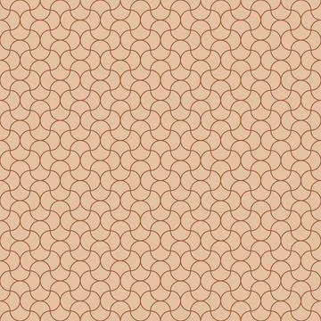 The geometric seamless pattern with lines. Illustrazione stock