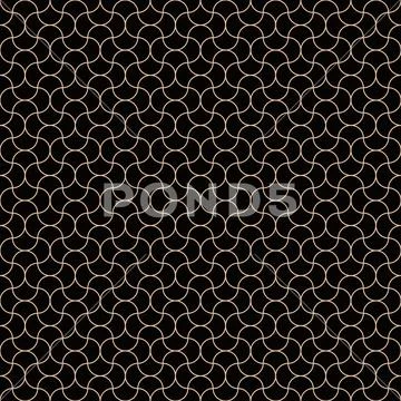 The geometric seamless pattern with lines. Ilustração Stock