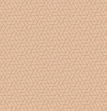 The geometric seamless pattern with lines. Stock Illustration