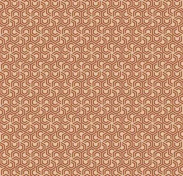 The geometric seamless pattern with lines. Stock Illustration