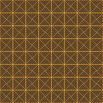 The geometric seamless pattern with lines. Stock Illustration