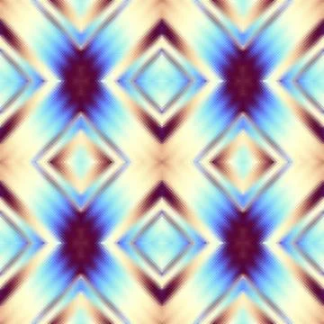 Geometric seamless pattern in low poly style. Illustrazione stock