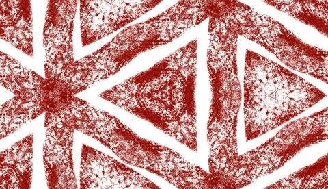 Geometric seamless pattern.  Maroon symmetrical 스톡 일러스트