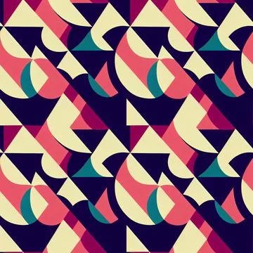Geometric seamless pattern. Minimalism Illustrazione stock