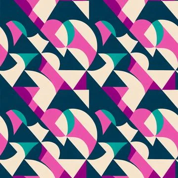Geometric seamless pattern. Minimalism Illustrazione stock