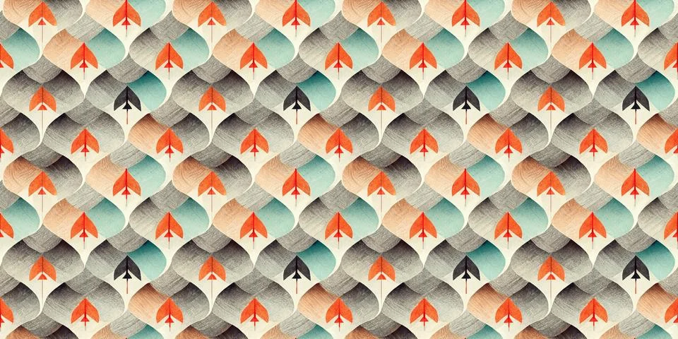 Geometric seamless pattern. Minimalism Illustrazione stock