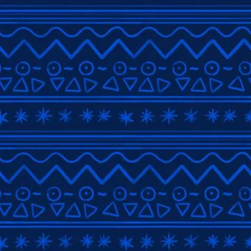 Geometric seamless pattern. monochrome illustration. geometric pattern. Stock-Illustration