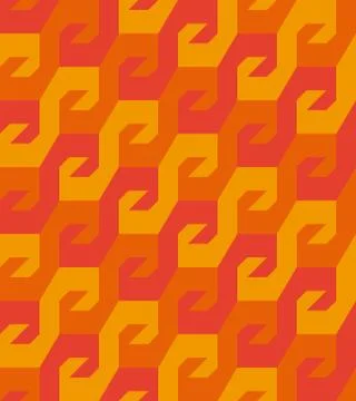 Geometric seamless pattern. Mosaic of abstract shapes. Vector illustration. 스톡 일러스트
