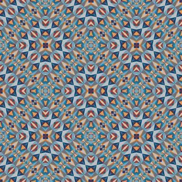 Geometric seamless pattern, ornament Stock Illustration