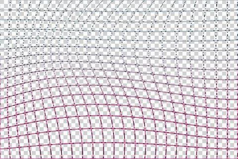 Geometric seamless pattern with pink and black diamond shapes on white Stock Illustration
