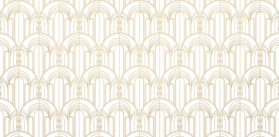 Geometric seamless pattern with rectangle round model Stock Illustration