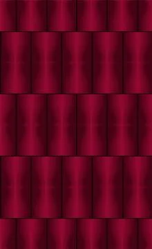 Geometric seamless pattern rectangle. Trendy color Viva Magenta. Vector templ Stockillustratie