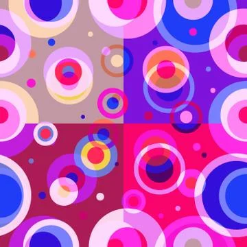 Geometric seamless pattern retro design Stock Illustration