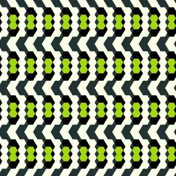 Geometric seamless pattern in retro style 스톡 일러스트