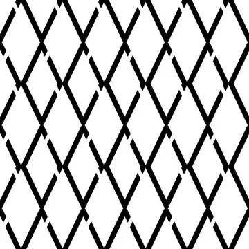 Geometric seamless pattern with rhombus Stock Illustration