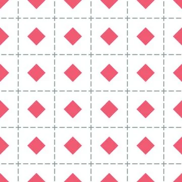 Geometric seamless pattern with rhombuses Stock-Illustration