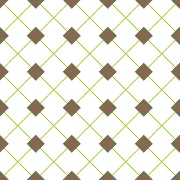 Geometric seamless pattern with rhombuses Stock Illustration