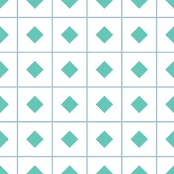 Geometric seamless pattern with rhombuses Stock Illustration