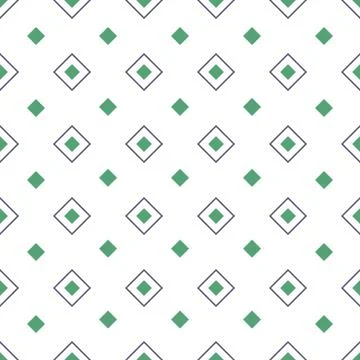 Geometric seamless pattern with rhombuses Stock Illustration