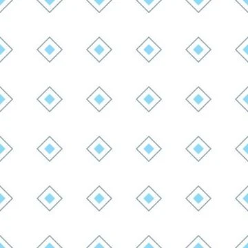 Geometric seamless pattern with rhombuses Stock Illustration
