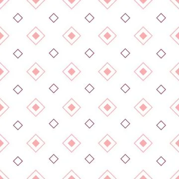 Geometric seamless pattern with rhombuses Stock Illustration
