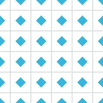 Geometric seamless pattern with rhombuses Stock Illustration