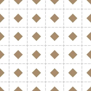 Geometric seamless pattern with rhombuses Stock Illustration
