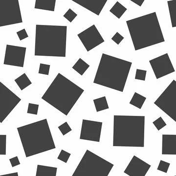 Geometric seamless pattern with squares. Stock Illustration