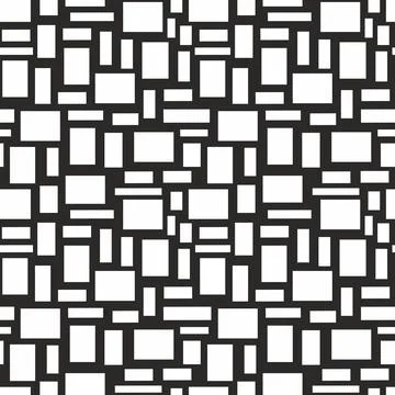 Geometric seamless pattern with squares. Stock Illustration