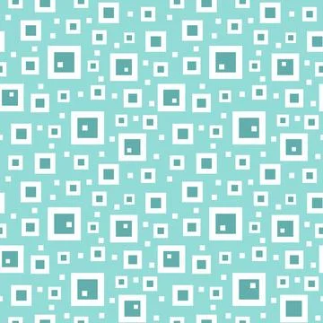 Geometric seamless pattern with squares. Stock Illustration
