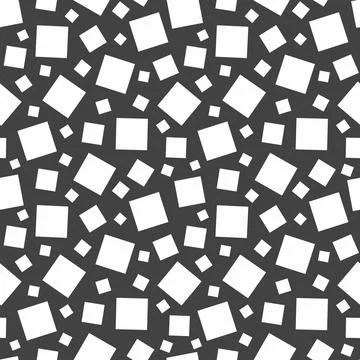 Geometric seamless pattern with squares. Stock Illustration