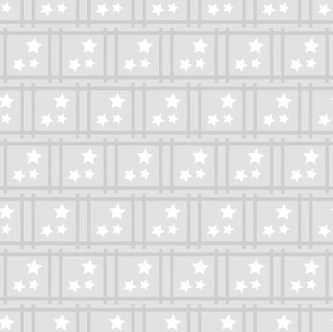 A geometric seamless pattern with squares, stars Stock Illustration
