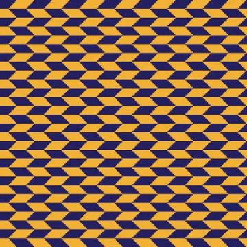 Geometric seamless pattern with stripe and triangle abstract background, geom Stock Illustration