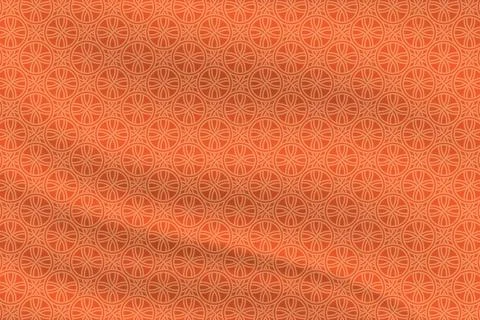Geometric seamless pattern traditional with silk fabric texture circle overla 스톡 일러스트