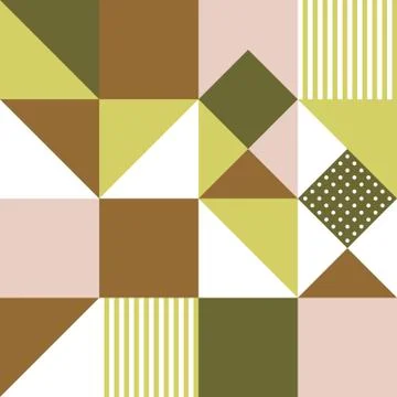 Geometric seamless pattern for use as wrapping paper gift,wallpaper or backgr Stock Illustration