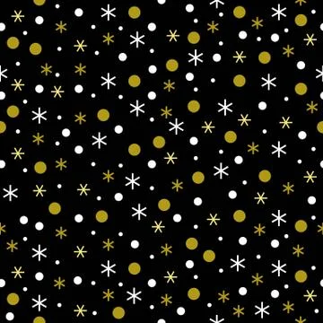 Geometric seamless pattern for use as wrapping paper gift,wallpaper or backgr Stockillustratie