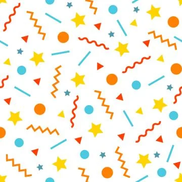 Geometric seamless pattern for use as wrapping paper gift,wallpaper or backgr イラスト素材