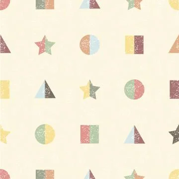 Geometric seamless pattern. Vector illustration Stock Illustration