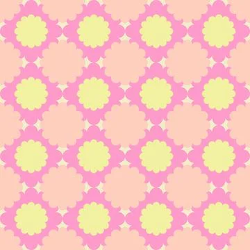 Geometric seamless pattern vector illustration for wrapping wallpaper backdro Stock Illustration