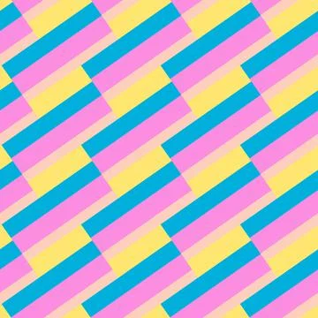 Geometric seamless pattern vector illustration for wrapping wallpaper backdro Stock Illustration