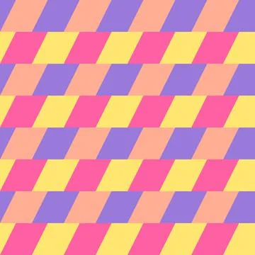 Geometric seamless pattern vector illustration for wrapping wallpaper backdro Stock Illustration