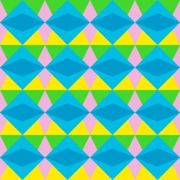 Geometric seamless pattern vector illustration for wrapping wallpaper backdro Stock Illustration