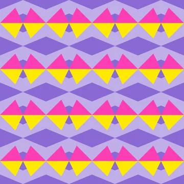 Geometric seamless pattern vector illustration for wrapping wallpaper backdro Stock Illustration