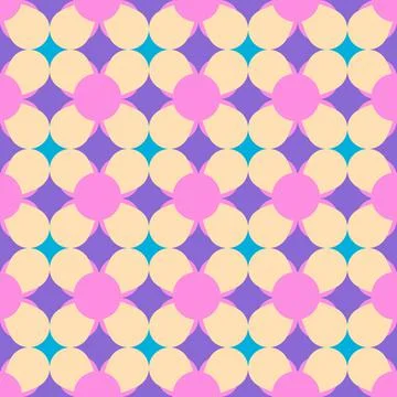 Geometric seamless pattern vector illustration for wrapping wallpaper backdro Stock Illustration